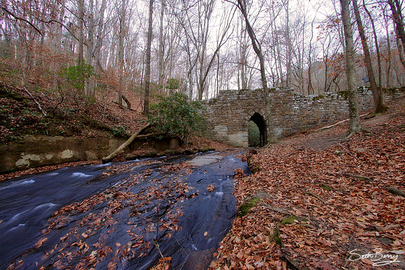 Poinsett Historic Bridge Autumn