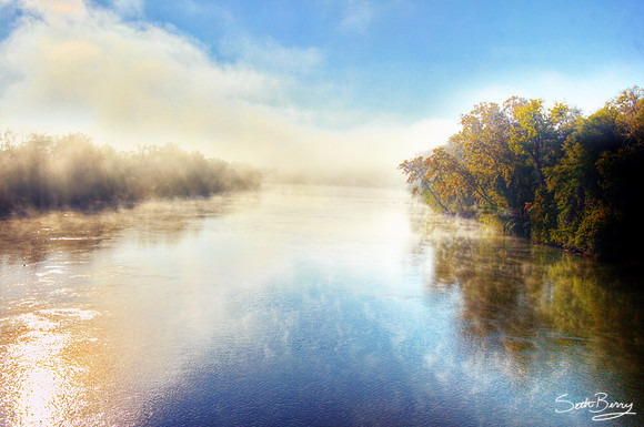 Mystical Morning River