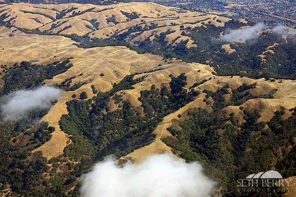 Golden Hills from Above