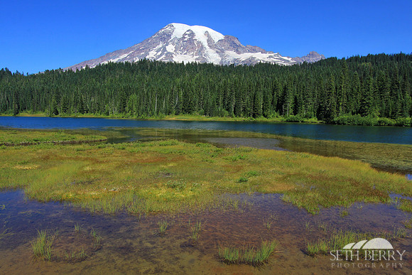 Reflection Lakes, Mt. Rainier