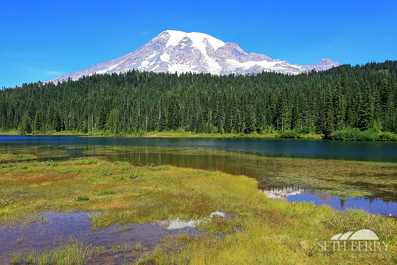 Reflection Lakes, Mt. Rainier