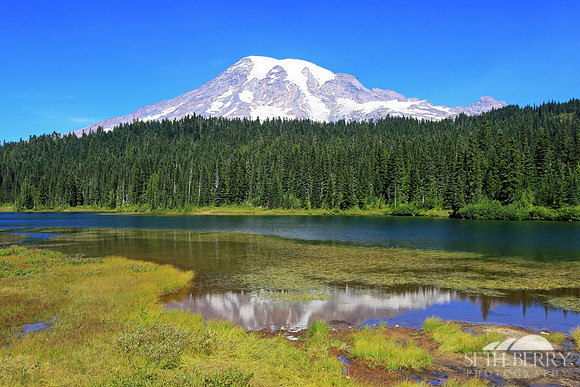 Reflection Lakes, Mt. Rainier