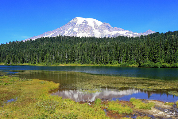 Reflection Lakes, Mt. Rainier