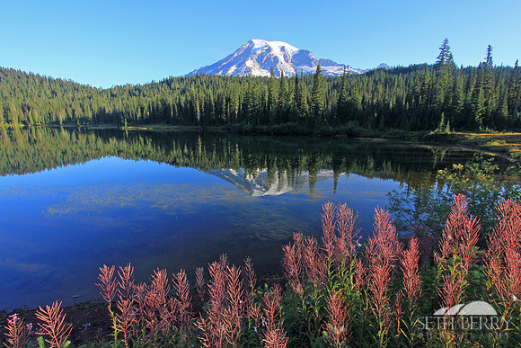 Reflection Lakes, Mt. Rainier