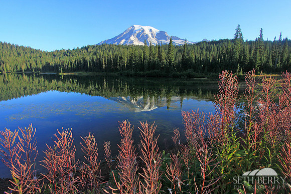 Reflection Lakes, Mt. Rainier