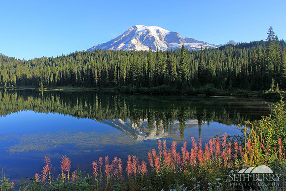 Reflection Lakes, Mt. Rainier