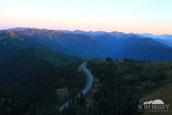 Hurricane Ridge Sunset