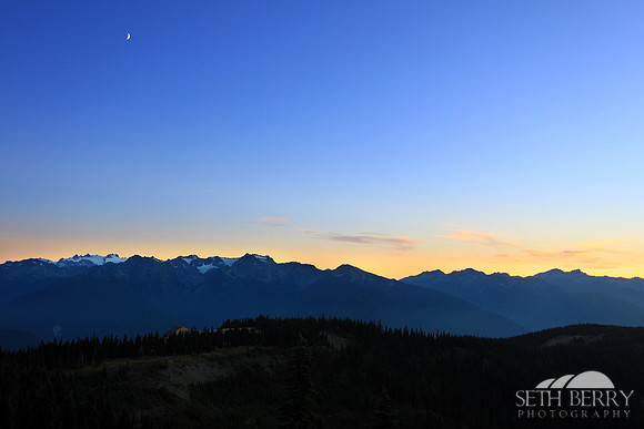 Hurricane Ridge Sunset