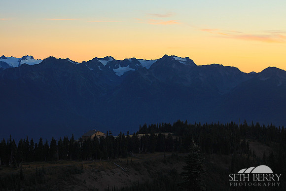 Hurricane Ridge Sunset