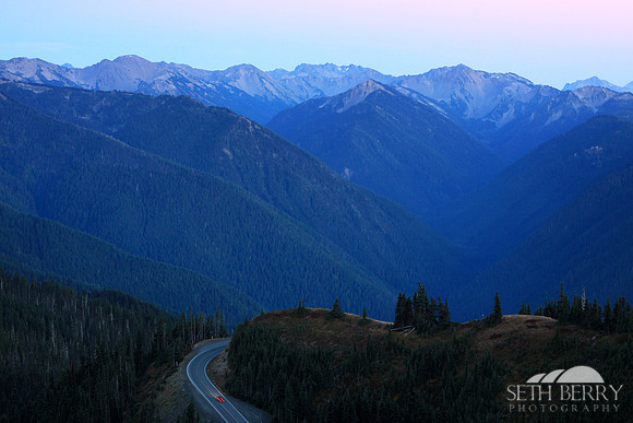 Hurricane Ridge Sunset