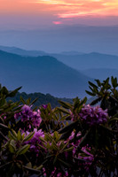 Sunset at Craggy Gardens