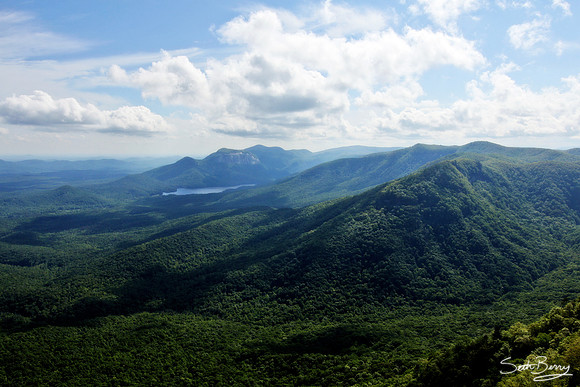 Caesars Head Spring Sun