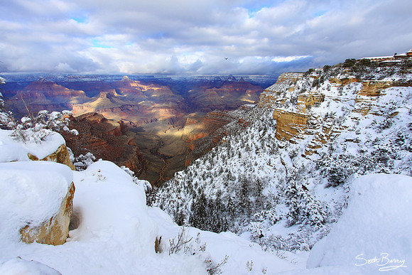 Snowy Grand Canyon