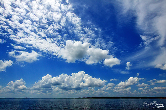 Lake Murray Blue Sky