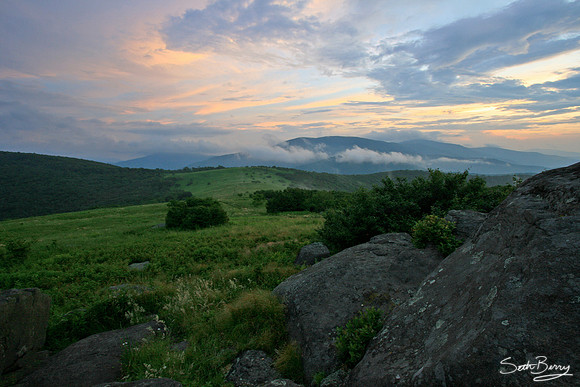Little Hump Mountain Sunset