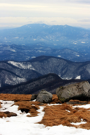 Snowy Mount Mitchell