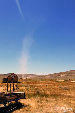 Sand Tornado, Bodie, CA