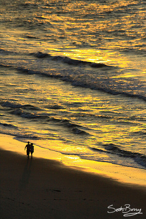 Romantic Beach Walk