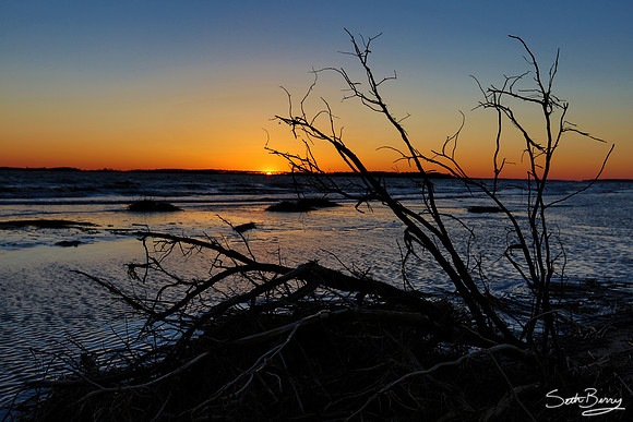 A Sunset on the Sound