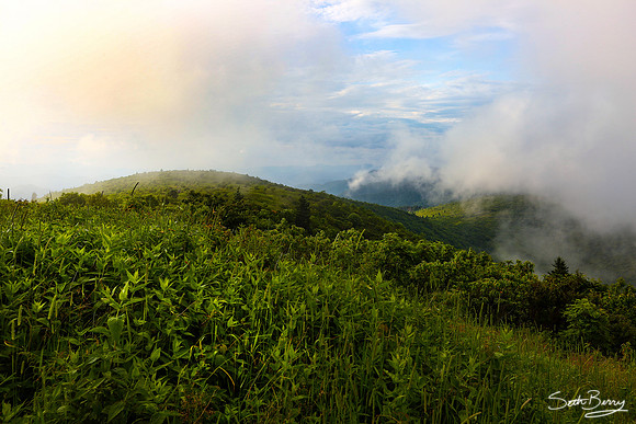 Sunset on Black Balsam