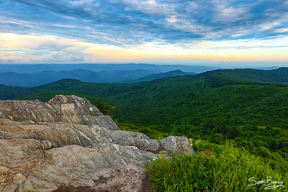 Sunset on Black Balsam