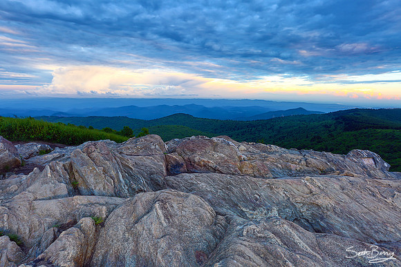 Sunset on Black Balsam