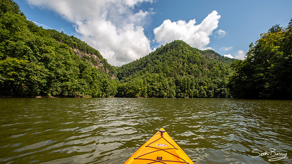 Kayaking Bear Creek Lake, NC