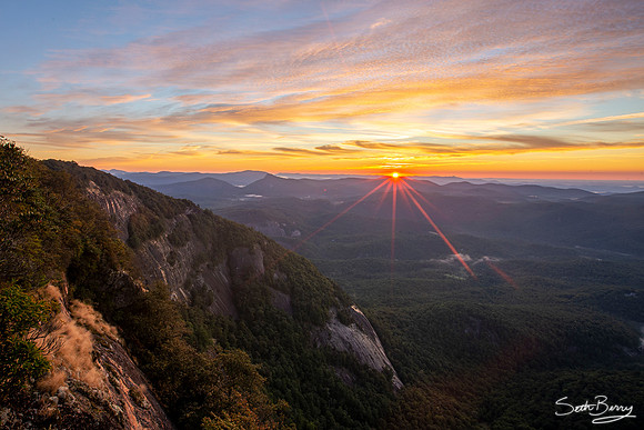 Whiteside Mountain Sunrise