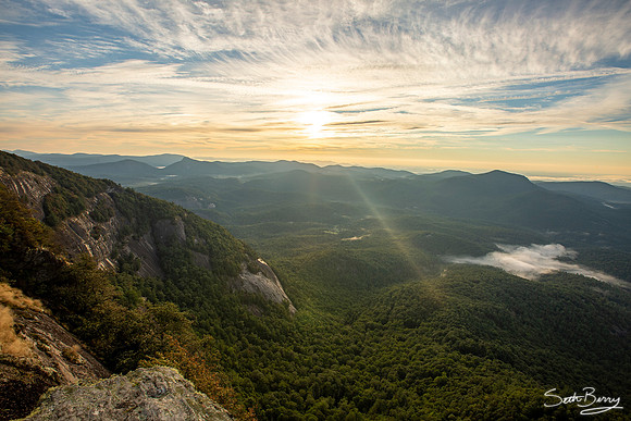 Whiteside Mountain Sunrise