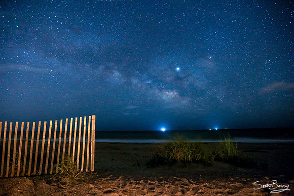 Edisto Milky Way Sky