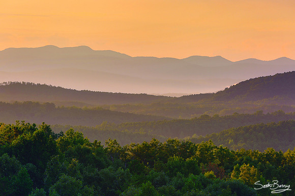 A Southern Foothills Sunset