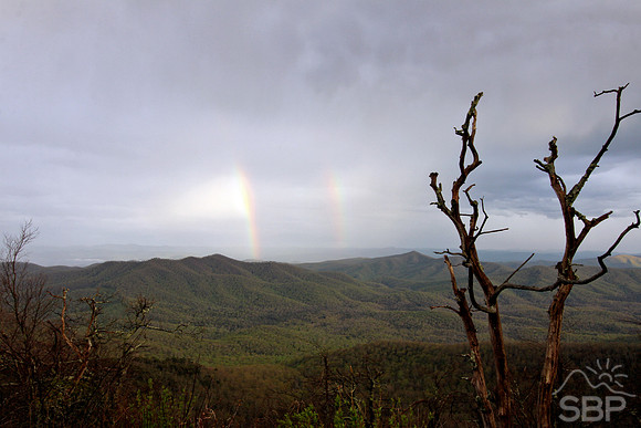Mt. Pisgah Double Rainbow