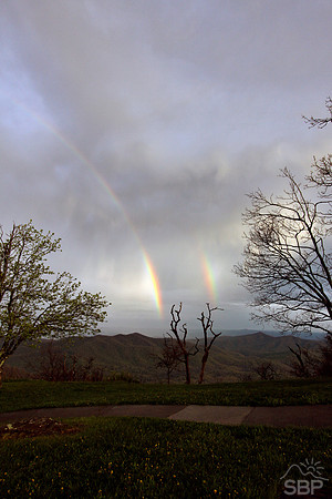 Mt. Pisgah Double Rainbow