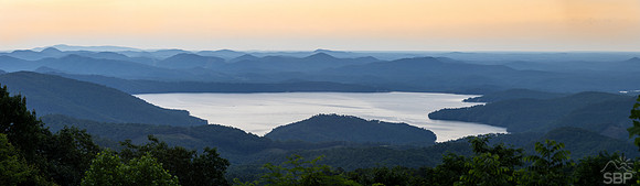 Lake Jocassee, SC - Panorama