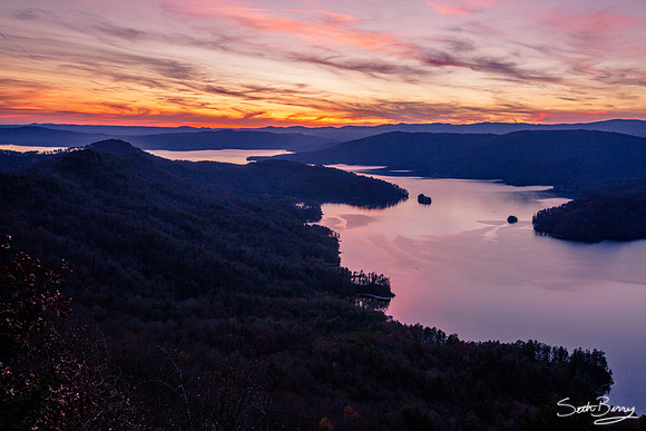 Lake Jocassee Sunset