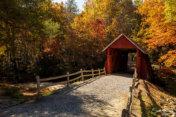 Campbells Covered Bridge Autumn