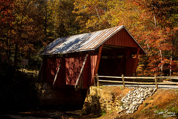 Campbells Covered Bridge Autumn