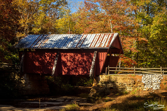 Campbells Covered Bridge Autumn