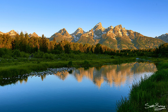 Schwabacher Landing Sunrise