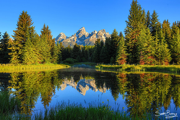Schwabacher Landing Sunrise