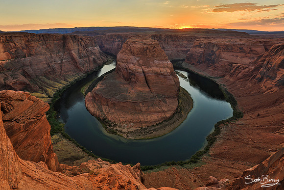 Horseshoe Bend Evening Light