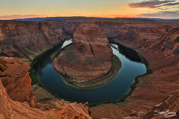 Horseshoe Bend Evening Light