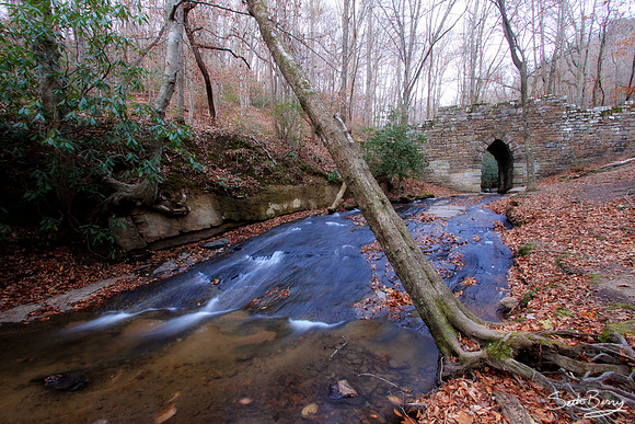 Poinsett Historic Bridge Autumn