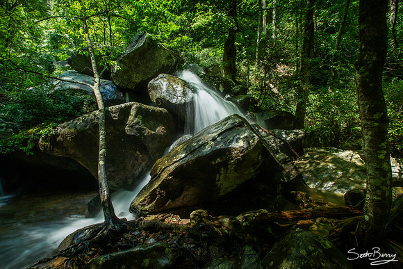 High Shoal Falls, NC