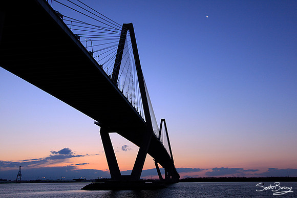 Cooper River Bridge Sunset