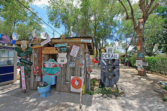 Route 66 Outhouse
